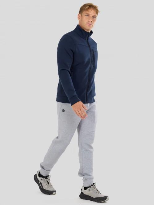pulover polar pt. barbati Fundango Soren Fleece Jacket albastru inchis 5