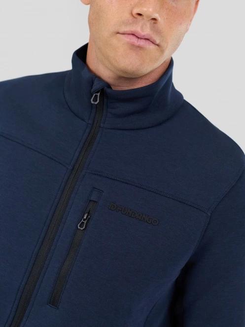 pulover polar pt. barbati Fundango Soren Fleece Jacket albastru inchis 6