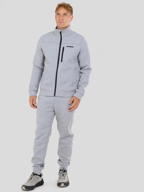 pulover polar pt. barbati Fundango Soren Fleece Jacket gri 4