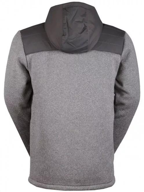 pulover cu gluga pt. barbati Fundango ASHFORD Insulated Fleece Jacket gri 7