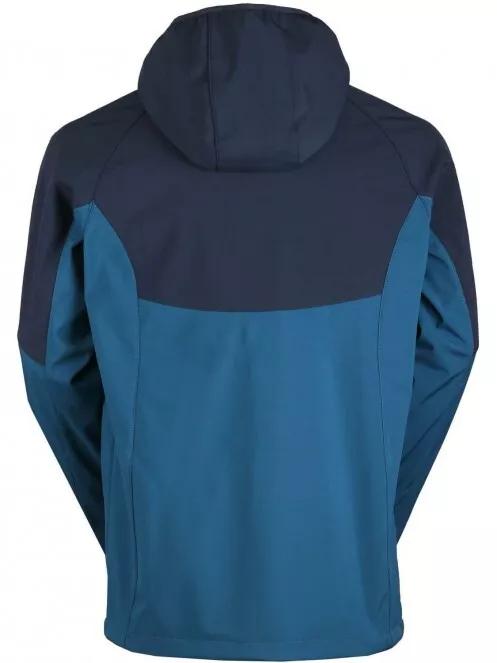 pulover polar pt. barbati Fundango COOPER Softshell Jacket albastru inchis 6