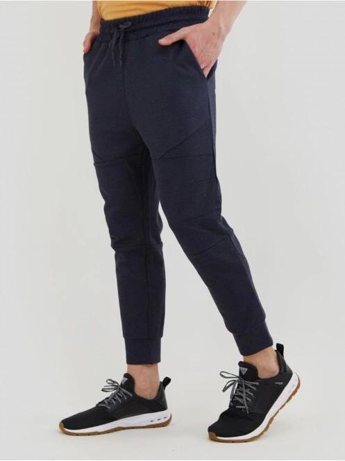 pantaloni de trening pt. barbati Fundango Blare Sweatpants albastru inchis 2