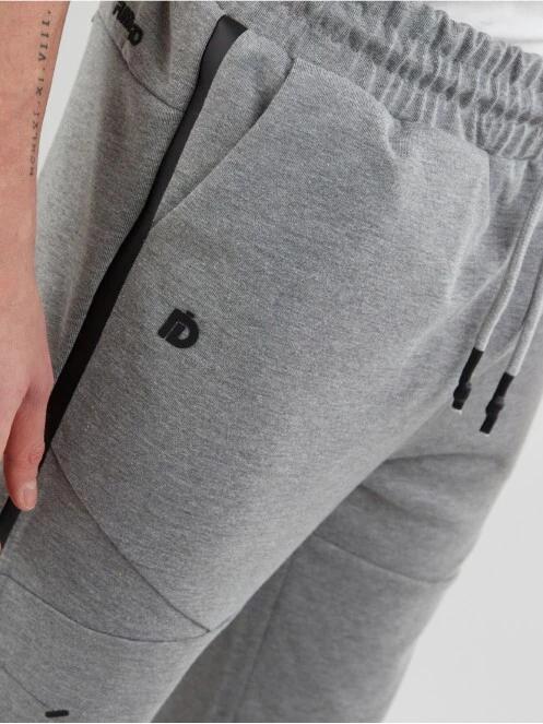 pantaloni de trening pt. barbati Fundango Blare Sweatpants gri 6