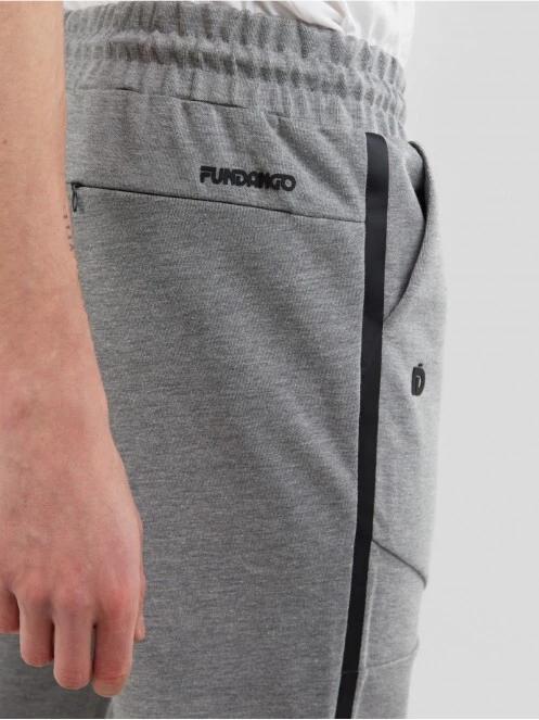 pantaloni de trening pt. barbati Fundango Blare Sweatpants gri 7