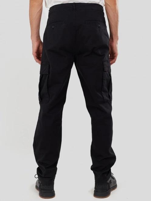 pantaloni cargo pt. barbati Fundango Chuck Cargo Pants negru 3
