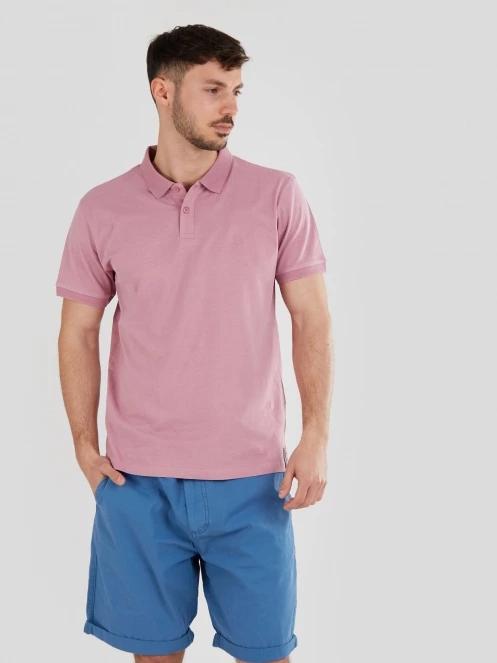 tricou cu guler pt. barbati Fundango Incognito Mono Poloshirt violet 2