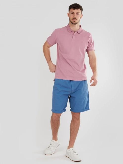 tricou cu guler pt. barbati Fundango Incognito Mono Poloshirt violet 4