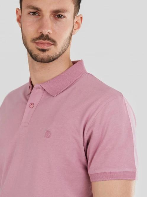 tricou cu guler pt. barbati Fundango Incognito Mono Poloshirt violet 5