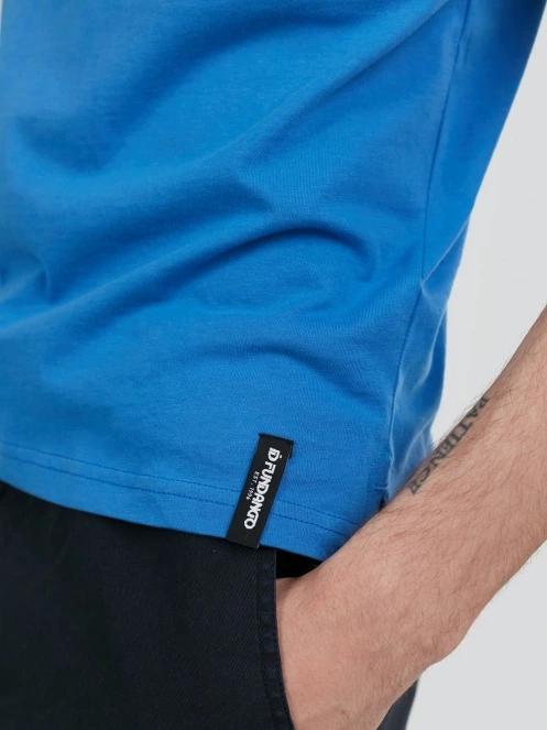 tricou cu guler pt. barbati Fundango Incognito Mono Poloshirt albastru deschis 6