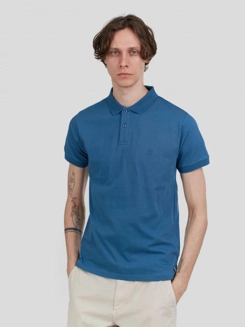 tricou cu guler pt. barbati Fundango Incognito Mono Poloshirt albastru 2