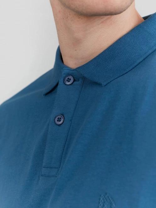 tricou cu guler pt. barbati Fundango Incognito Mono Poloshirt albastru 7