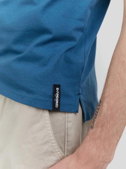 tricou cu guler pt. barbati Fundango Incognito Mono Poloshirt albastru 8