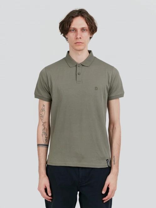 tricou cu guler pt. barbati Fundango Incognito Mono Poloshirt oliv 2