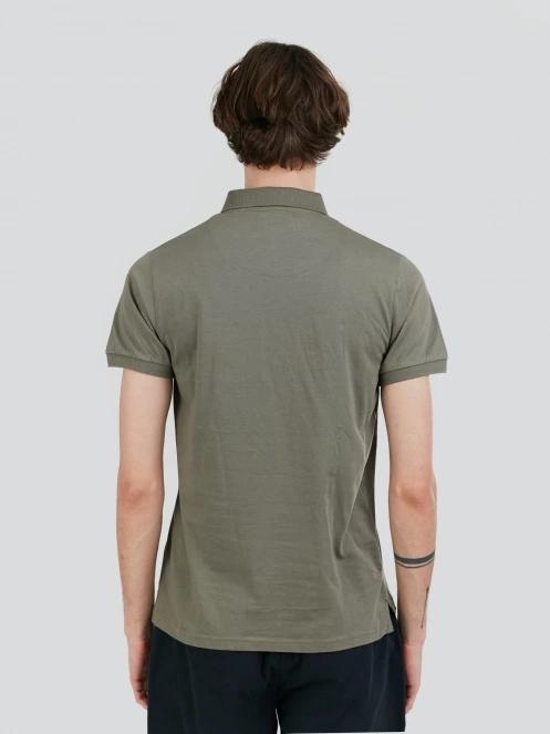 tricou cu guler pt. barbati Fundango Incognito Mono Poloshirt oliv 3