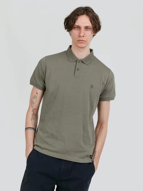 tricou cu guler pt. barbati Fundango Incognito Mono Poloshirt oliv 5
