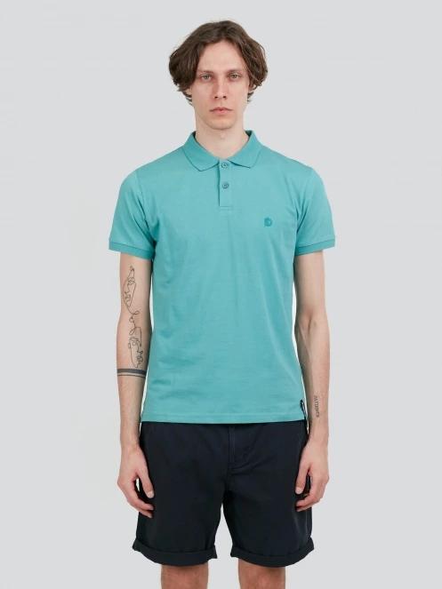 tricou cu guler pt. barbati Fundango Incognito Mono Poloshirt verde 2