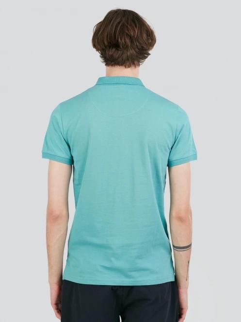 tricou cu guler pt. barbati Fundango Incognito Mono Poloshirt verde 3