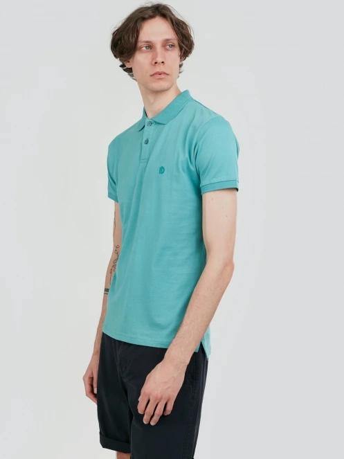 tricou cu guler pt. barbati Fundango Incognito Mono Poloshirt verde 5
