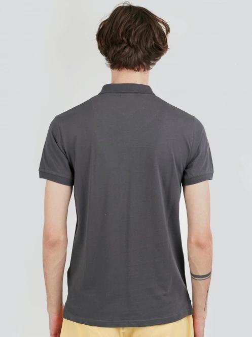 tricou cu guler pt. barbati Fundango Incognito Mono Poloshirt gri 3