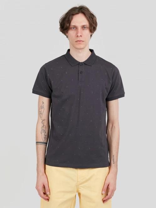 tricou cu guler pt. barbati Fundango Icon Poloshirt negru 2