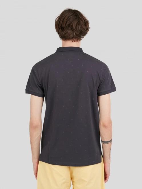 tricou cu guler pt. barbati Fundango Icon Poloshirt negru 3