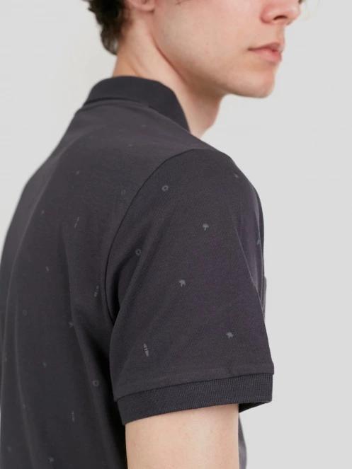 tricou cu guler pt. barbati Fundango Icon Poloshirt negru 7