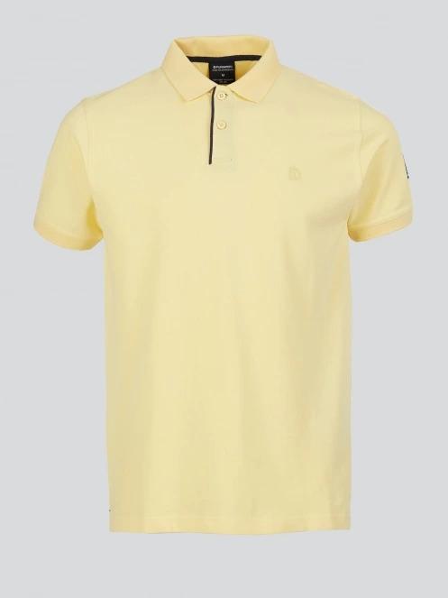 tricou cu guler pt. barbati Fundango Insignia Poloshirt galben 7