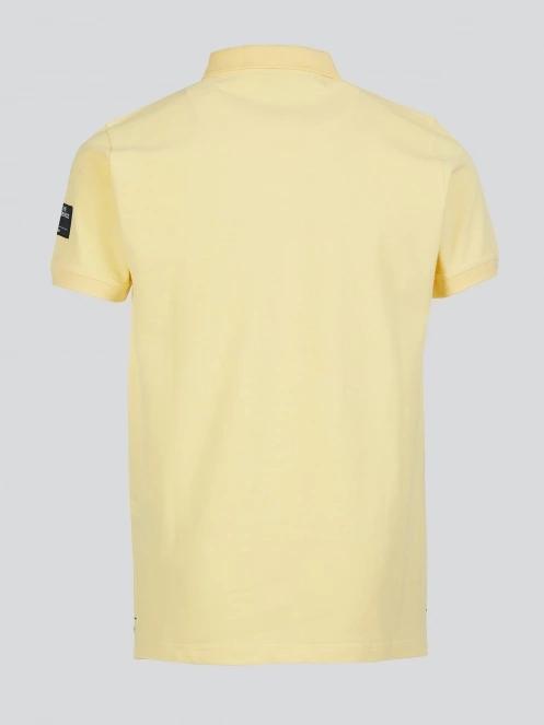 tricou cu guler pt. barbati Fundango Insignia Poloshirt galben 8