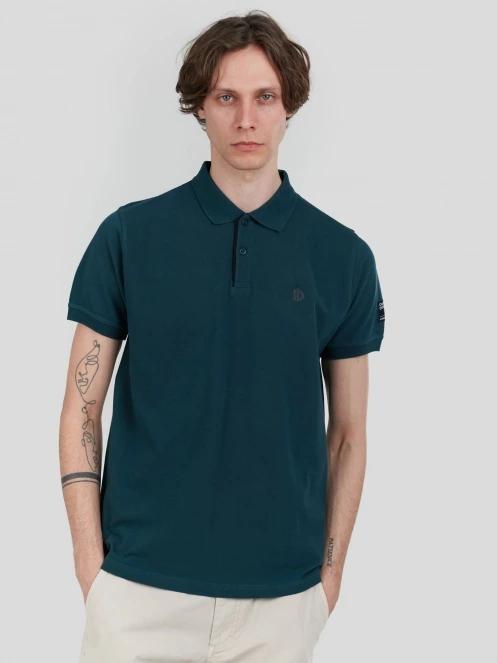 tricou cu guler pt. barbati Fundango Insignia Poloshirt verde 2