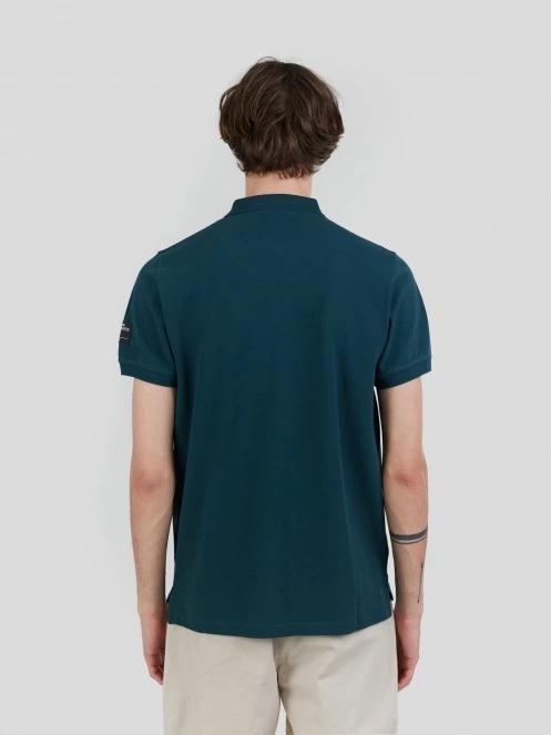 tricou cu guler pt. barbati Fundango Insignia Poloshirt verde 3