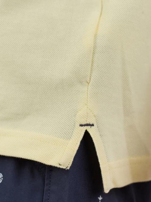 tricou cu guler pt. barbati Fundango Insignia Poloshirt galben 7