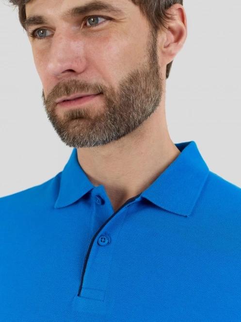 tricou cu guler pt. barbati Fundango Insignia Poloshirt albastru 5
