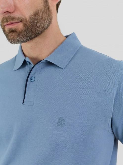tricou cu guler pt. barbati Fundango Insignia Poloshirt albastru deschis 6