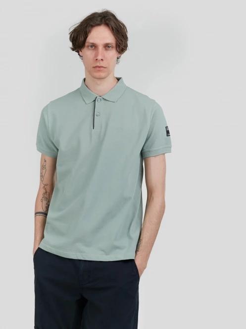 tricou cu guler pt. barbati Fundango Insignia Poloshirt verde 2