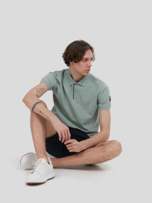 tricou cu guler pt. barbati Fundango Insignia Poloshirt verde 4