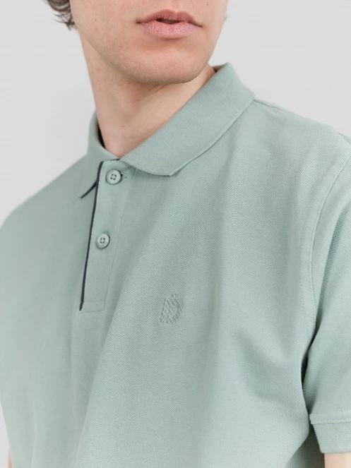 tricou cu guler pt. barbati Fundango Insignia Poloshirt verde 5