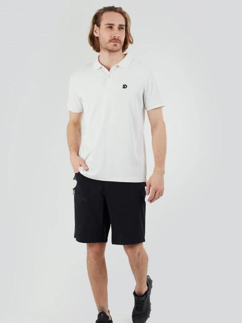 tricou pentru sport, cu maneci scurte pt. barbati Fundango Zeno Tech Poloshirt alb 4