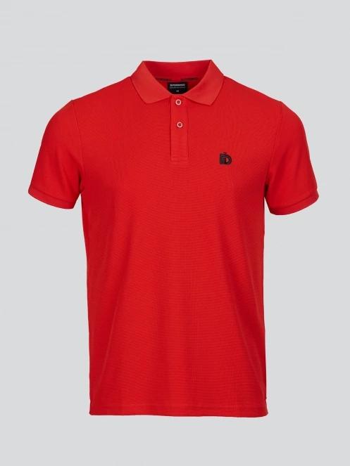 tricou pentru sport, cu maneci scurte pt. barbati Fundango Zeno Tech Poloshirt rosu 8