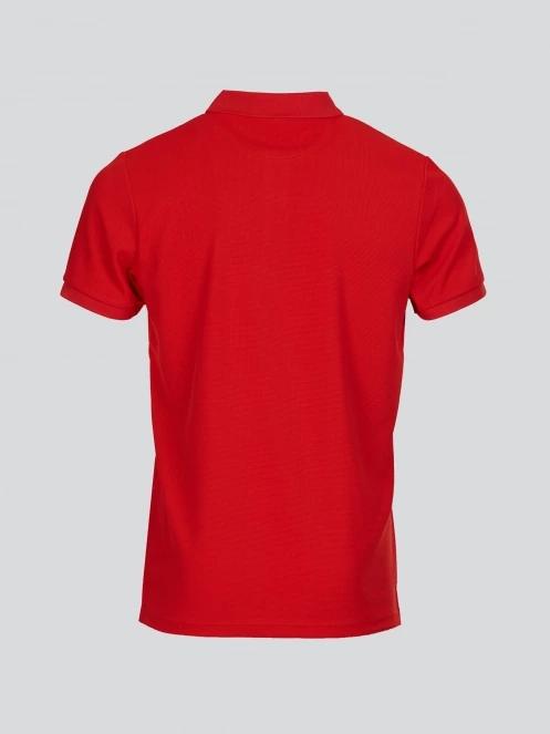 tricou pentru sport, cu maneci scurte pt. barbati Fundango Zeno Tech Poloshirt rosu 9