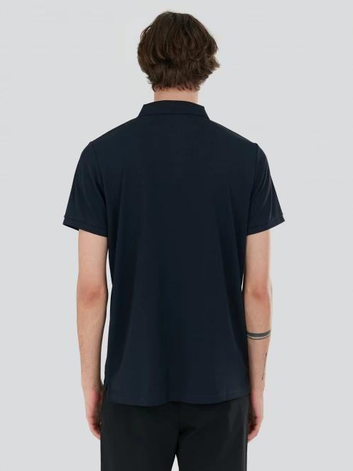 tricou pentru sport, cu maneci scurte pt. barbati Fundango Zeno Tech Poloshirt albastru inchis 3
