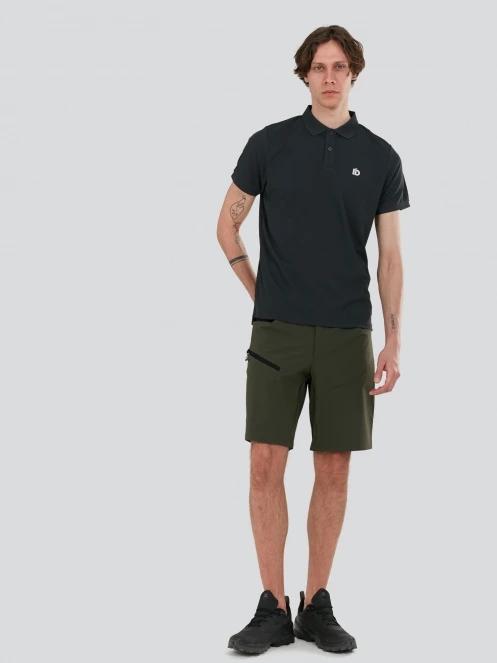 tricou pentru sport, cu maneci scurte pt. barbati Fundango Zeno Tech Poloshirt gri 4