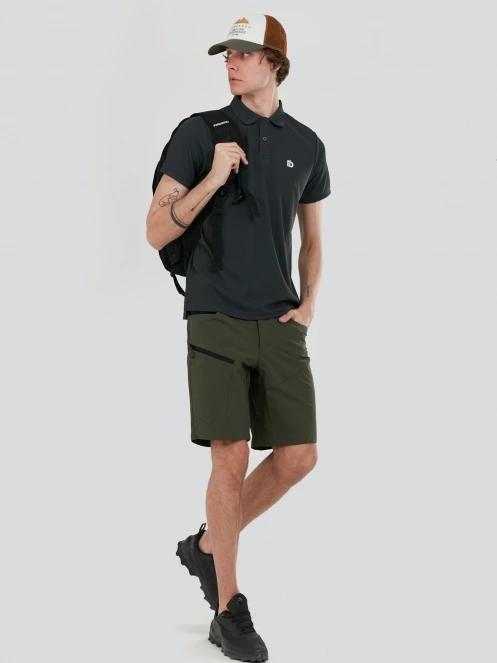 tricou pentru sport, cu maneci scurte pt. barbati Fundango Zeno Tech Poloshirt gri 5