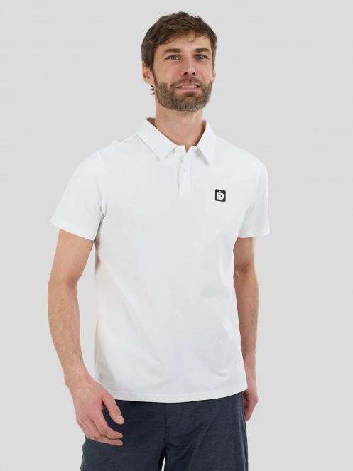 tricou de sport, cu guler pt. barbati Fundango Zeno II Tech Poloshirt alb 2