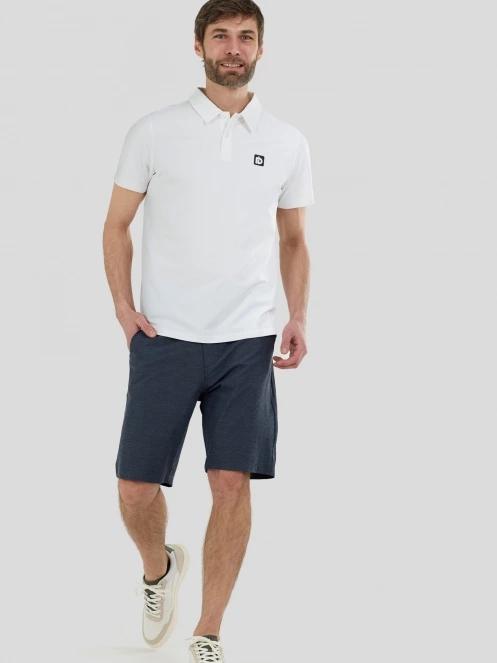 tricou de sport, cu guler pt. barbati Fundango Zeno II Tech Poloshirt alb 4