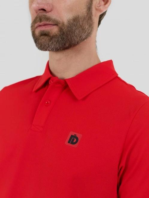 tricou de sport, cu guler pt. barbati Fundango Zeno II Tech Poloshirt rosu 5
