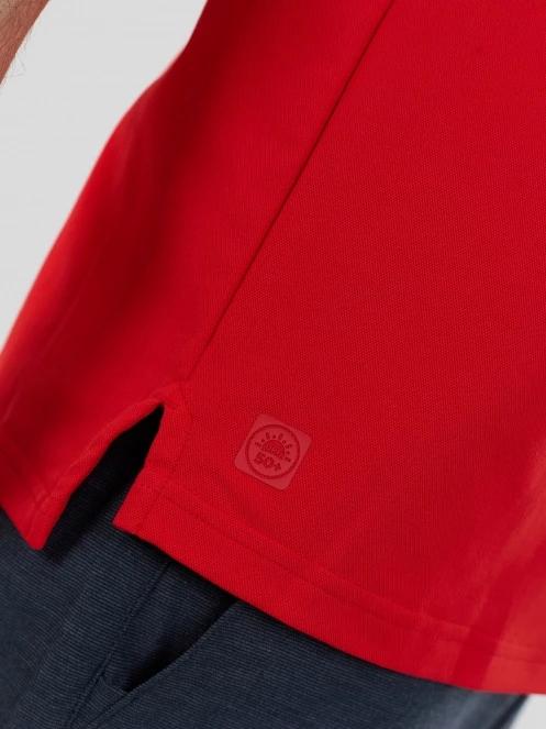 tricou de sport, cu guler pt. barbati Fundango Zeno II Tech Poloshirt rosu 6