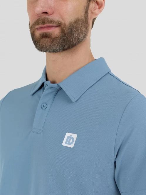 tricou de sport, cu guler pt. barbati Fundango Zeno II Tech Poloshirt albastru 5