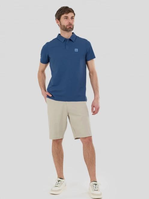 tricou de sport, cu guler pt. barbati Fundango Zeno II Tech Poloshirt albastru inchis 4