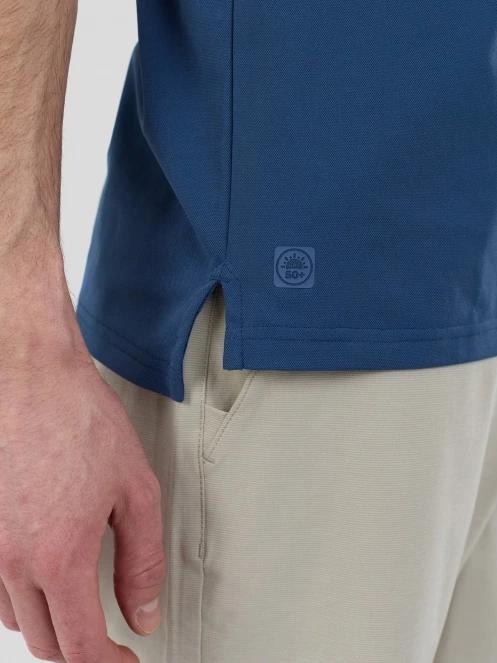 tricou de sport, cu guler pt. barbati Fundango Zeno II Tech Poloshirt albastru inchis 6