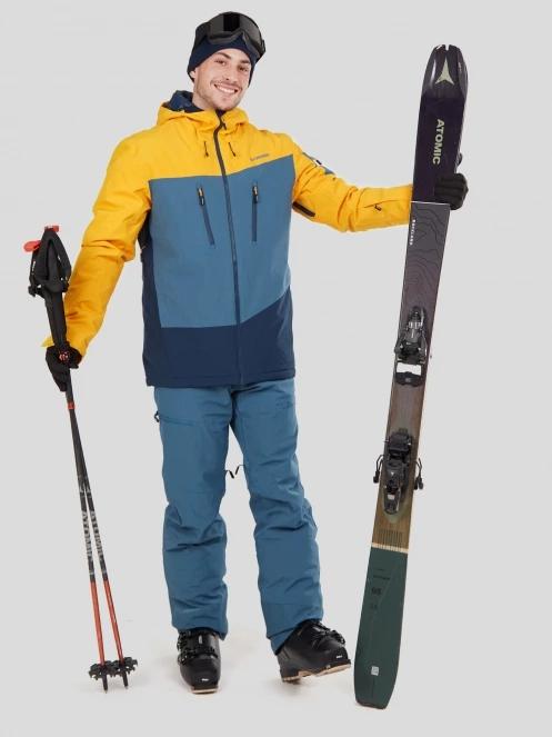 geaca de schi pt. barbati Fundango Privet Allmountain Jacket portocaliu 5